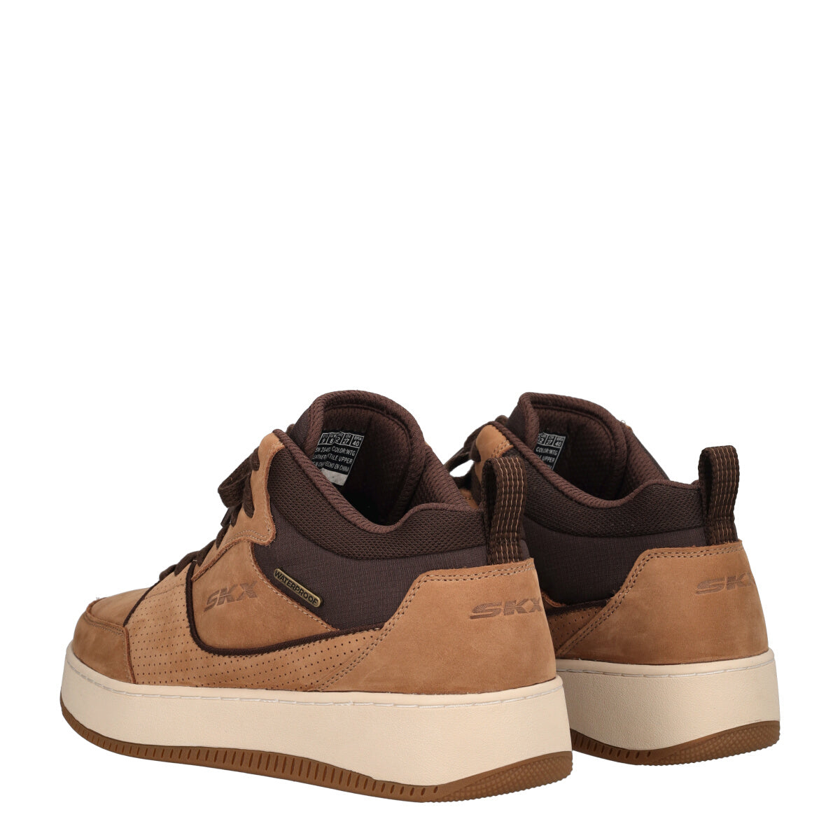 SPORT COURT 2.0 Sneakers Uomo Marroni Alte