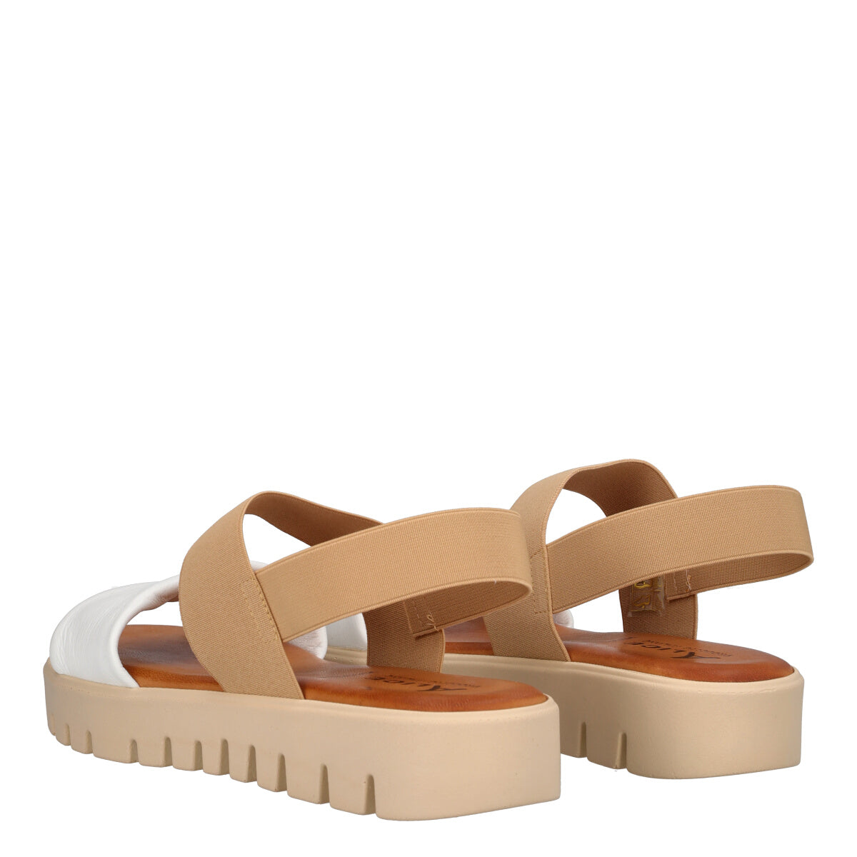 Sandali Donna Beige e Bianchi