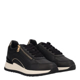 DESYA Sneaker donna con zeppa e zip