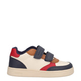 ECLYPER Sneakers Bianche Blu e Rosse