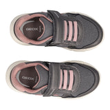 FLEXYPER Sneakers Bambina Grigie e Rosa