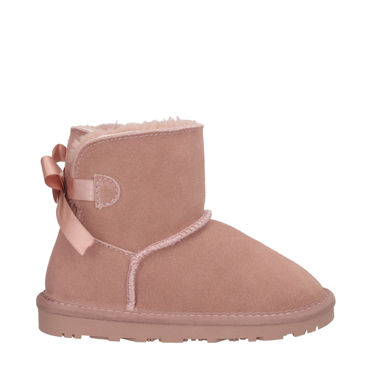 Stivaletti Bambina Rosa in Pelle