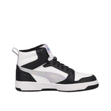 REBOUND V6 MID Sneakers Bambina Lilla, Nere e Bianche