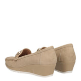 Mocassini Donna Beige