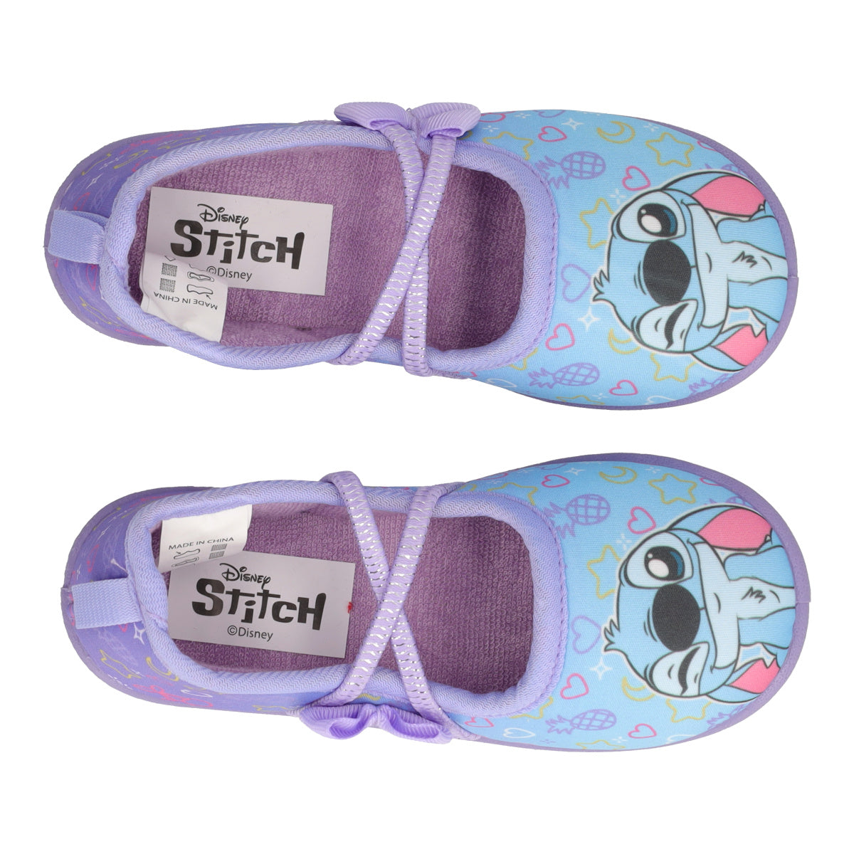 Pantofola Bambina Lilla - Stitch
