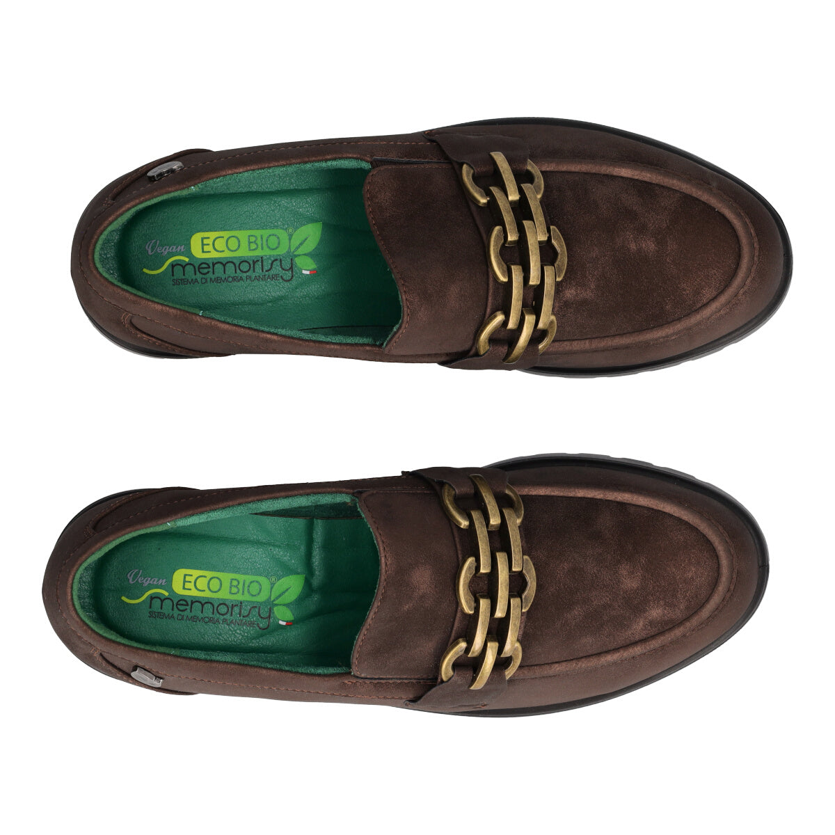 Mocassini Donna Marroni