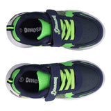 Sneakers Bambino Blu e Verde con Luci