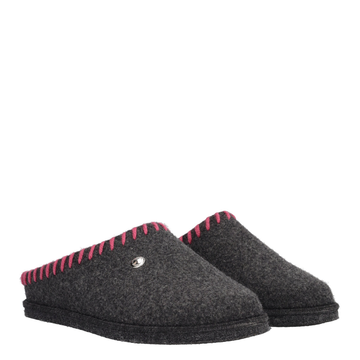 KLOS Ciabatte Donna Grigie e Fucsia