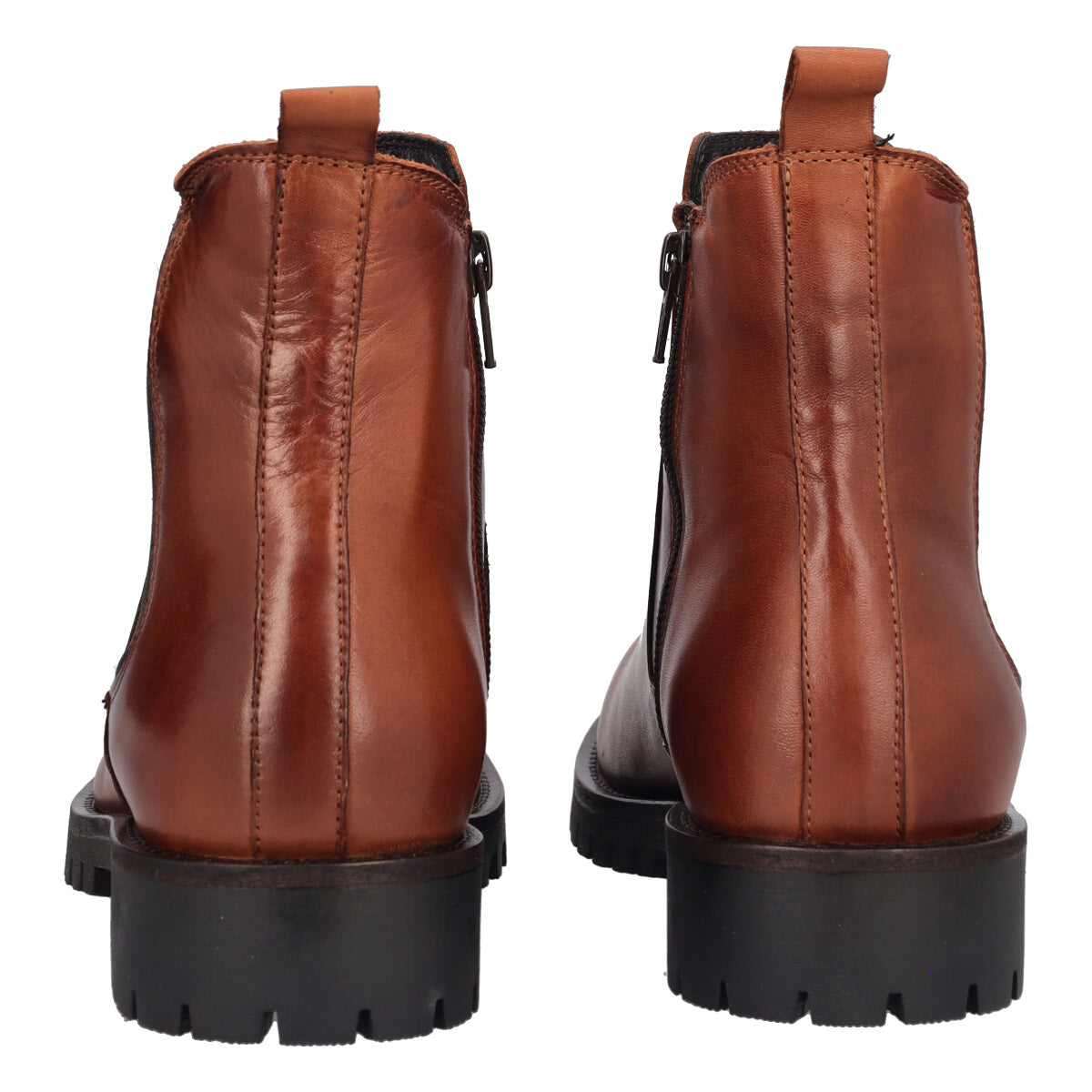 Stivaletti Donna Marroni in Pelle