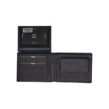 GIFT BOX - Cintura e Portafoglio Uomo Blu in Pelle