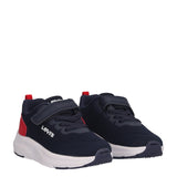 HUDSON Sneakers Bambino Nere e Rosse