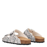 Ciabatte Donna Grigie Argento