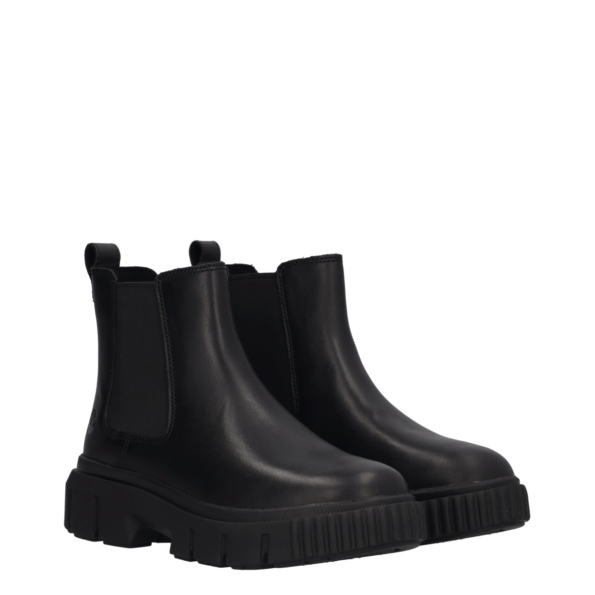 GREYFIELD CHELSEA BLACK Stivaletti Donna Neri