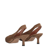 Slingback Donna Taupe