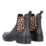 Stivaletti da Pioggia Donna Neri e Leopardati