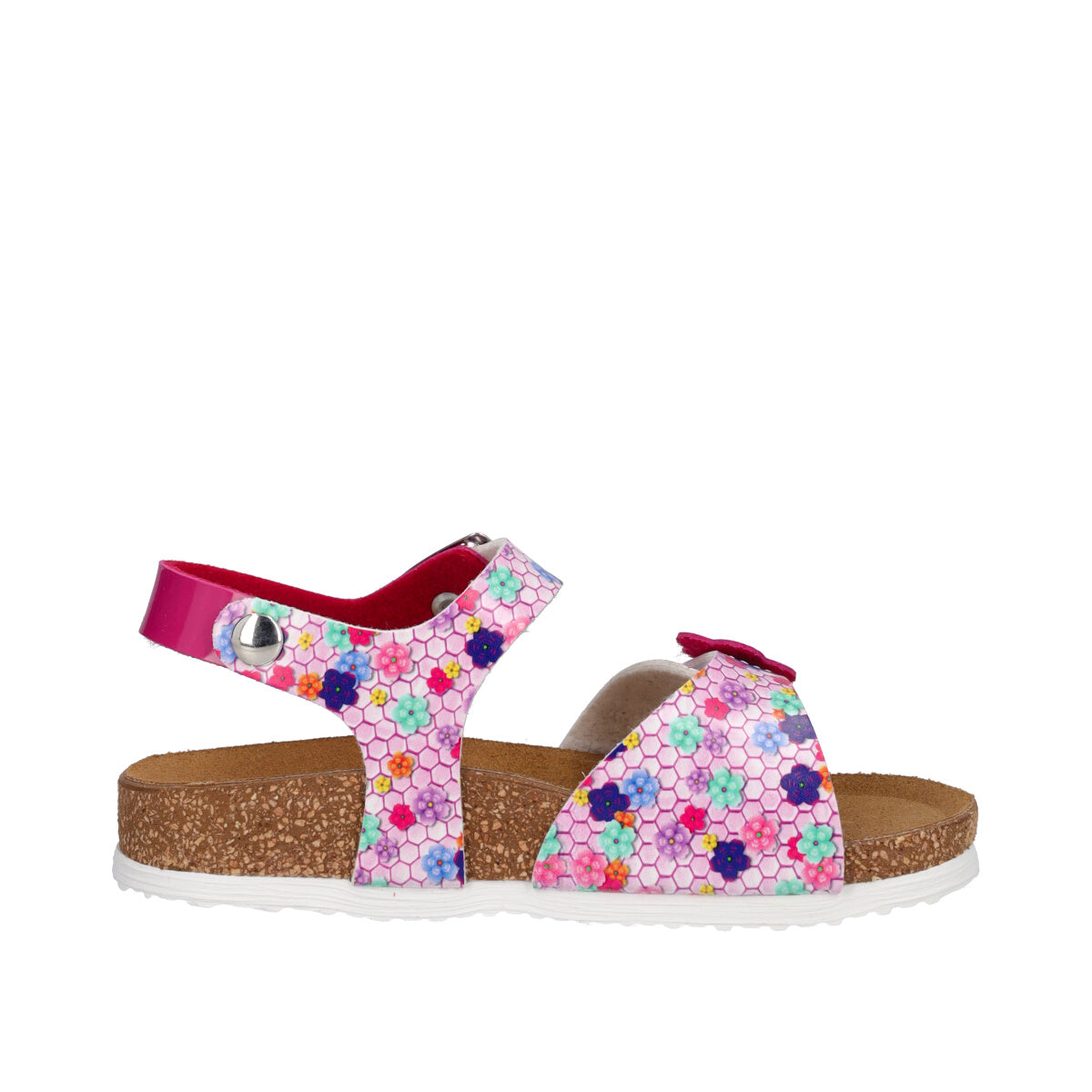 Sandali Bambina Fucsia-Glicine