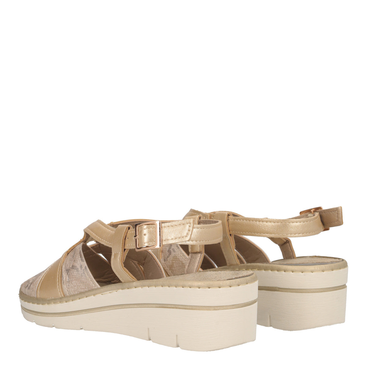 Sandali Comfort Donna Oro