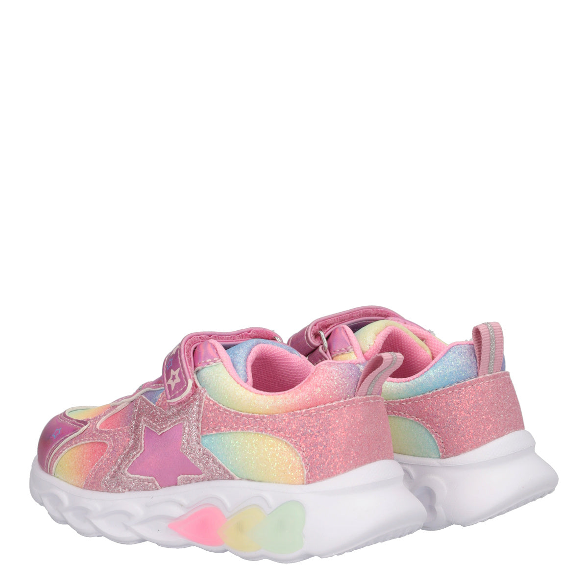 CLICINE - Sneakers Bambina Rosa - con Luci