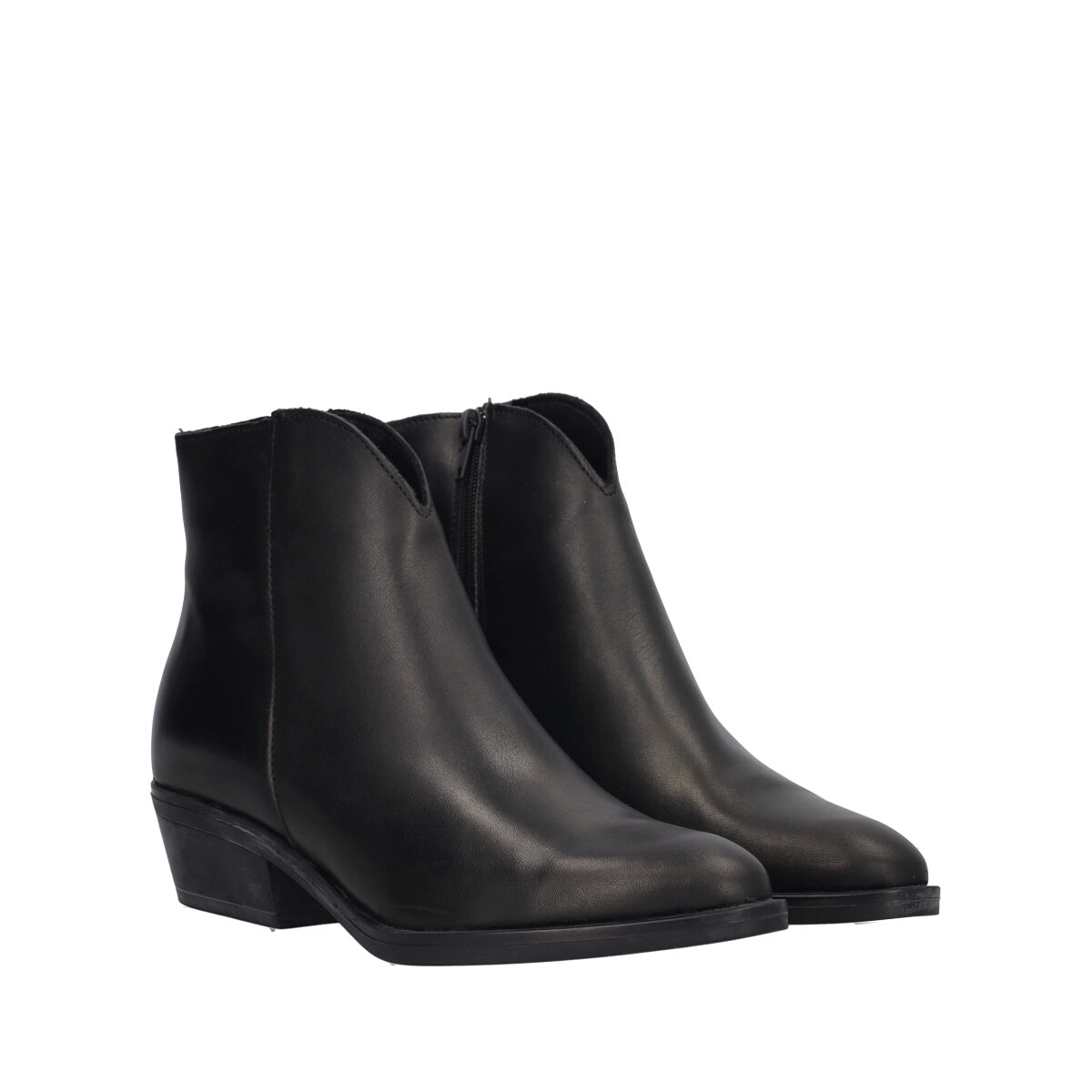 Stivaletti Donna Neri in Pelle