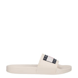 TOMMY JEANS POOL SLIDE ESS Ciabatte Mare Uomo Bianche