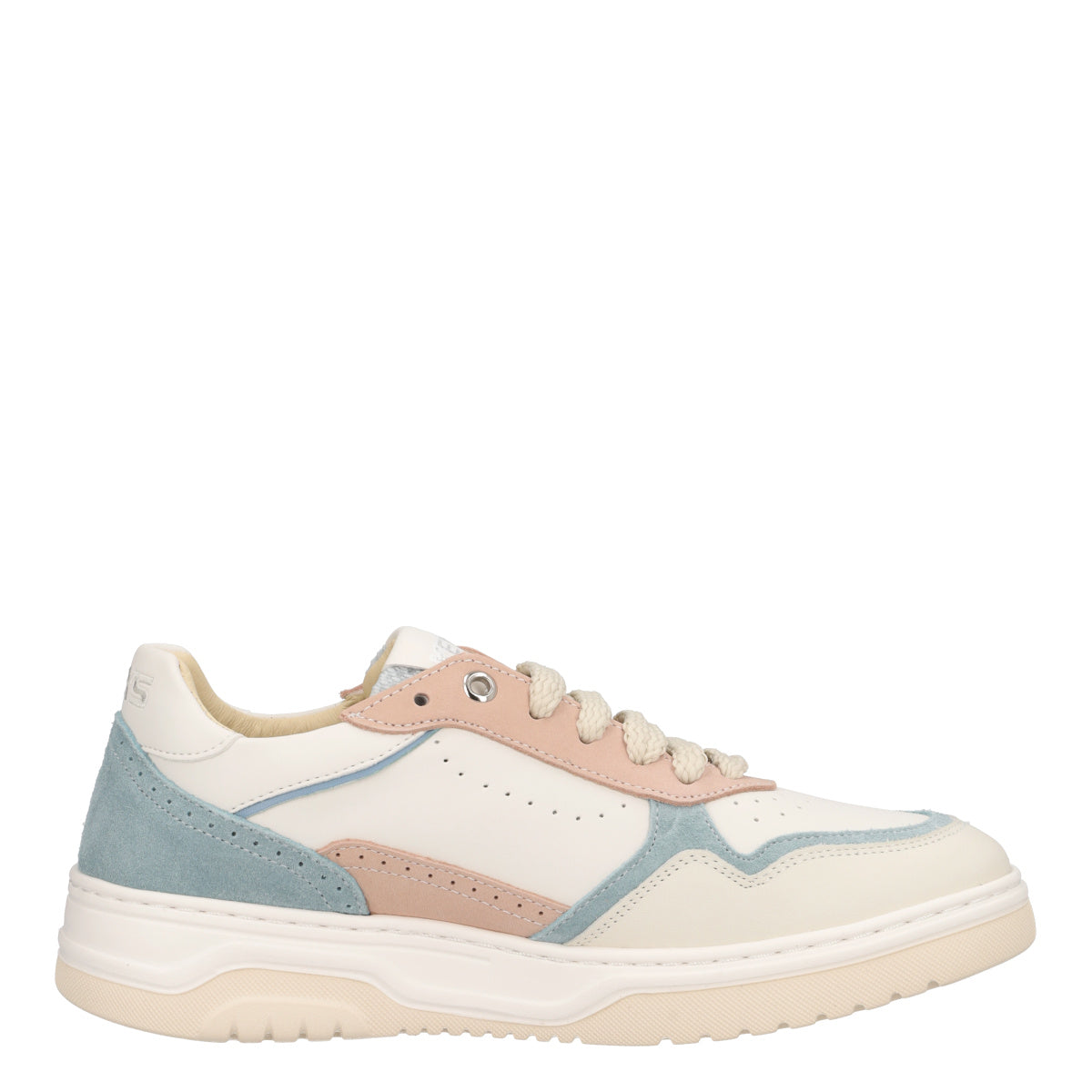 Sneakers Donna Bianche, Azzurre e Rosa
