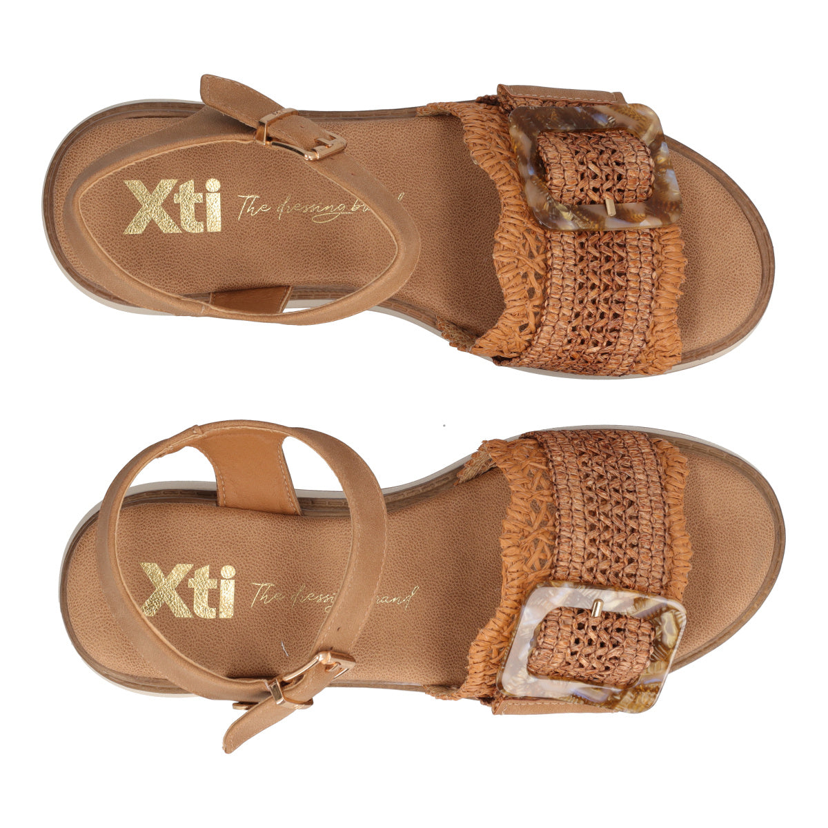 Zeppe Donna Camel