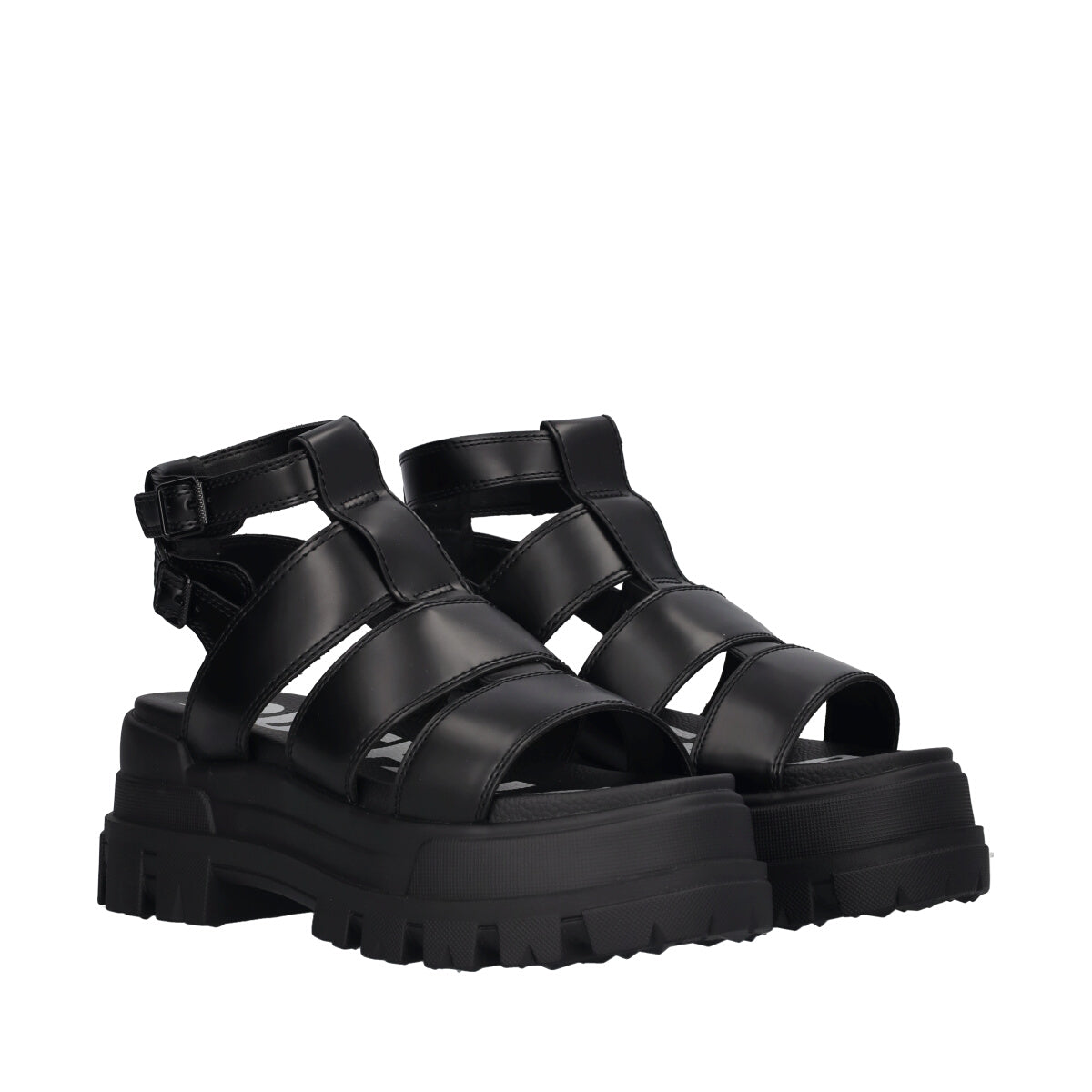 ASPHA GLD Sandalo Donna Nero