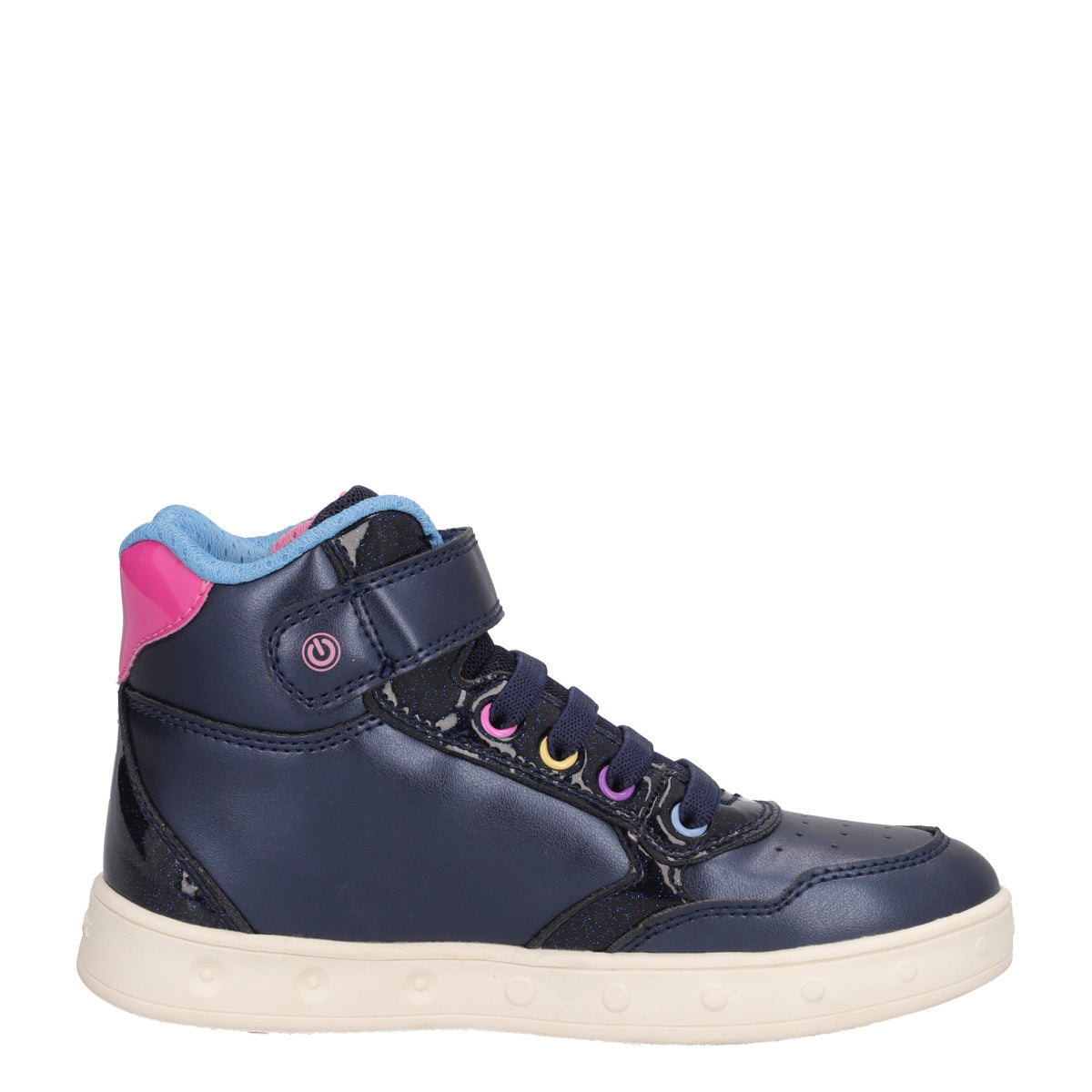 SKYLIN Sneakers Alte Blu - Con Luci