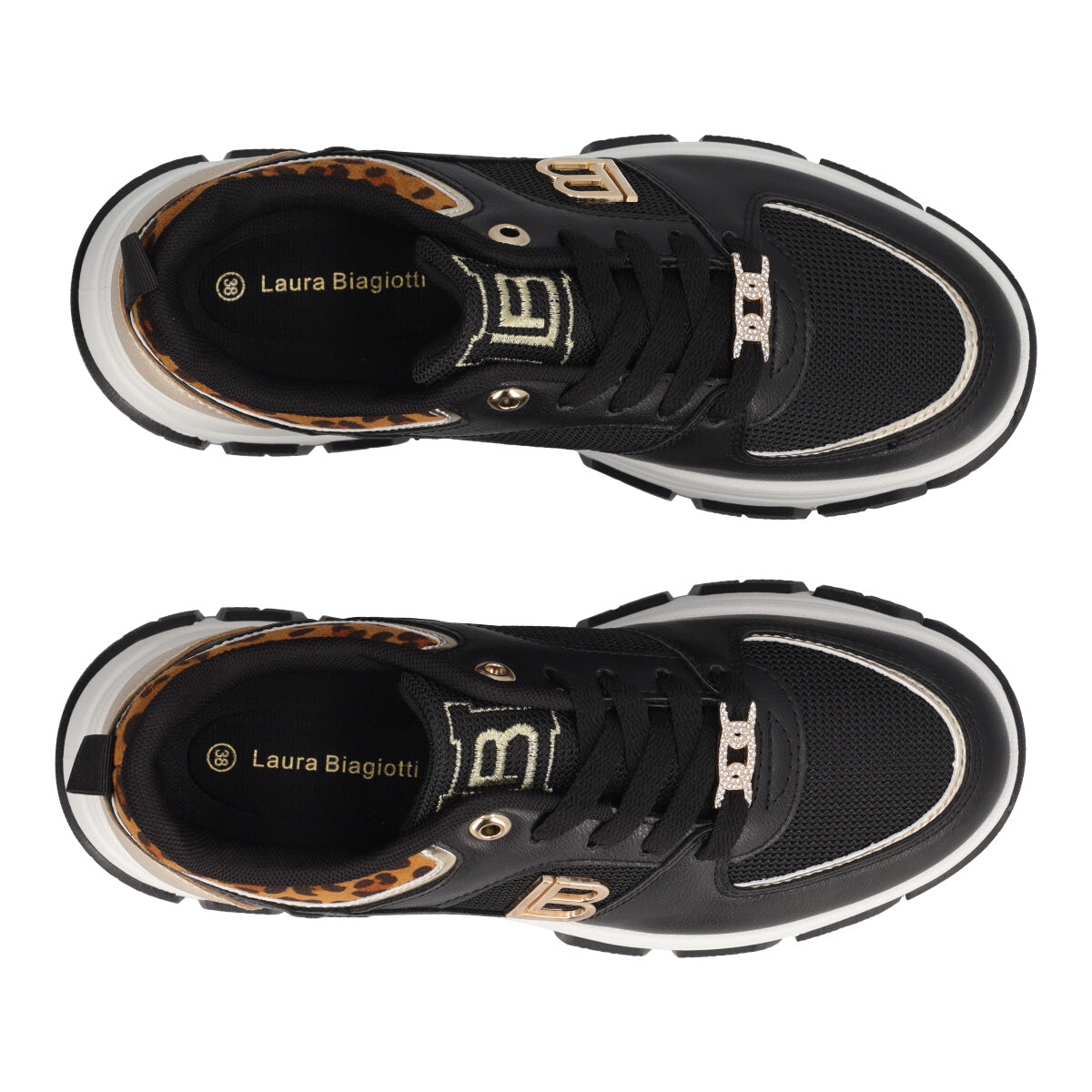 Sneakers Donna Nere e Animalier