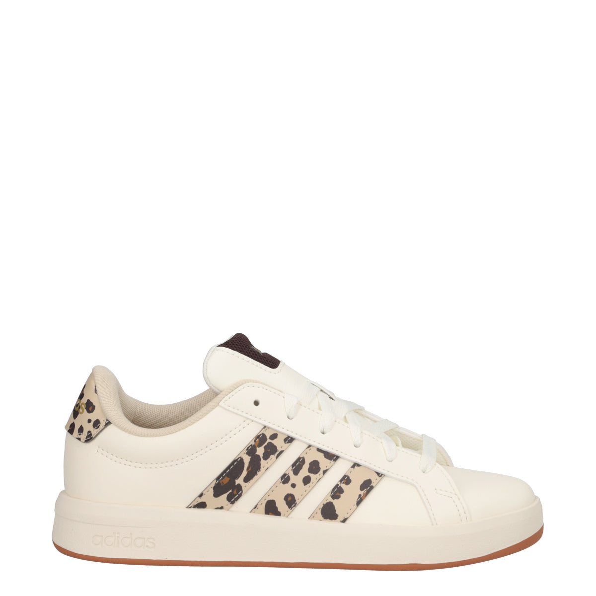 GRANDCOURT 3.0 J Sneakers Bambina Off White Animalier