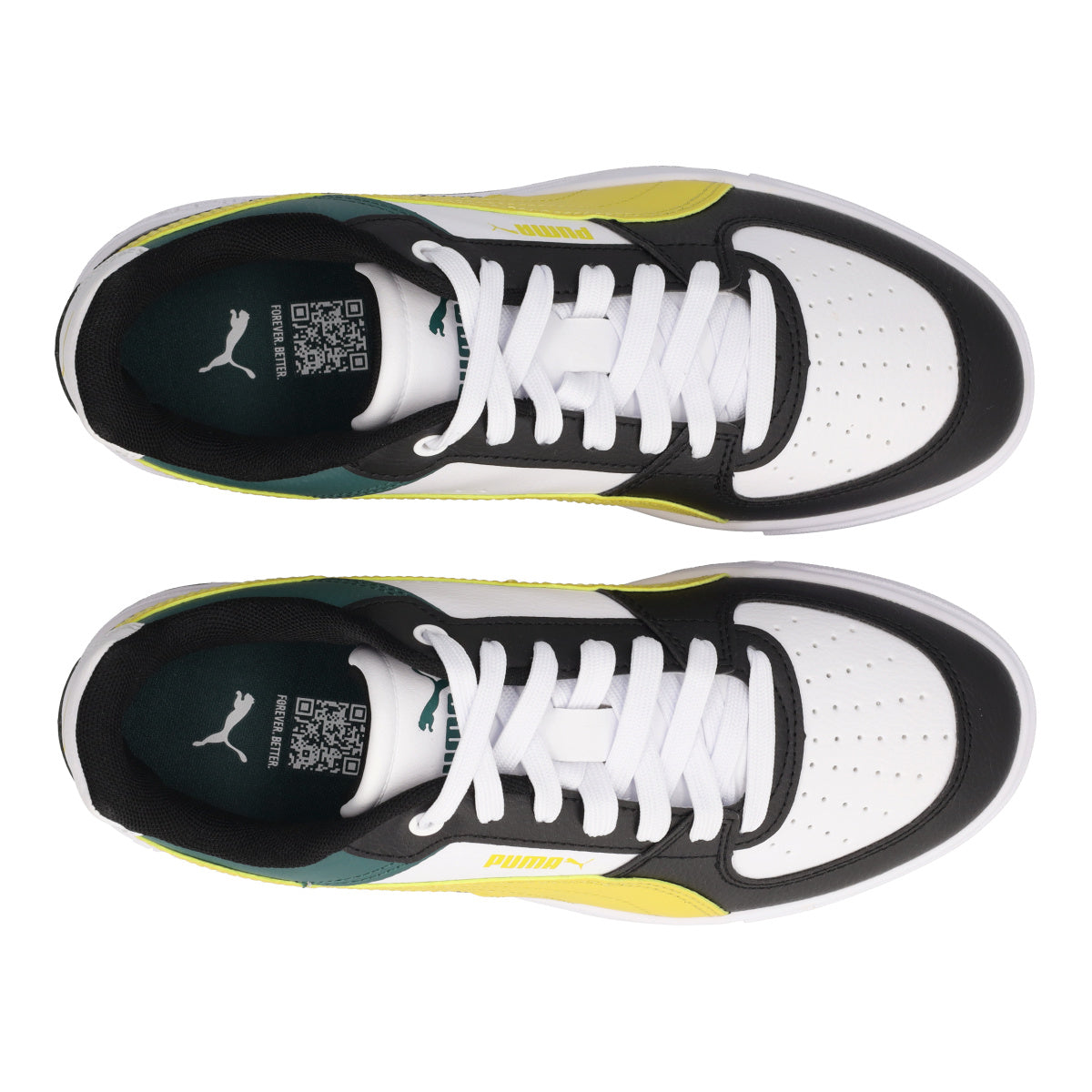 CAVEN III BLOCK JR Sneakers Junior Bianche, Gialle e Verdi