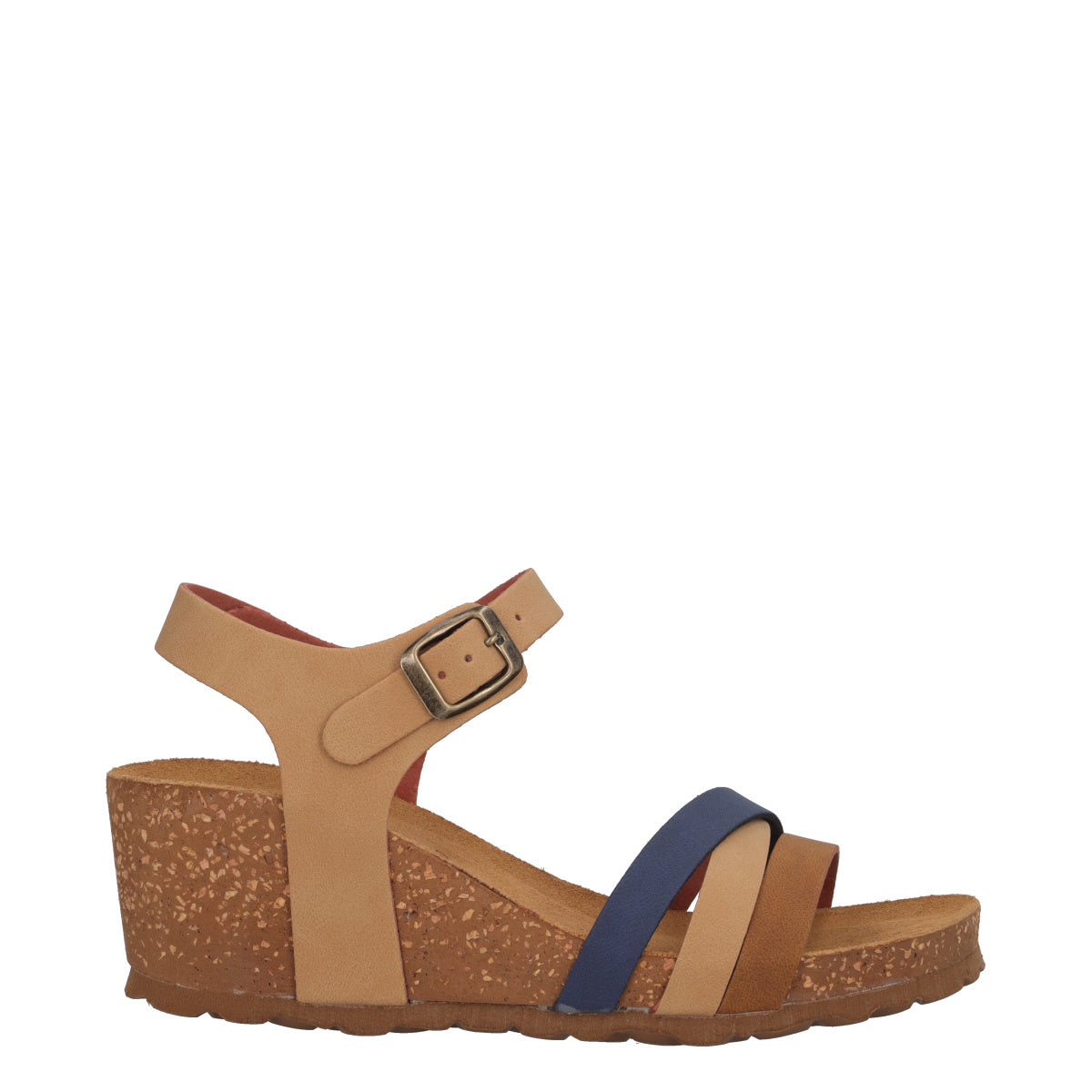 Sandali Donna Beige e Blu