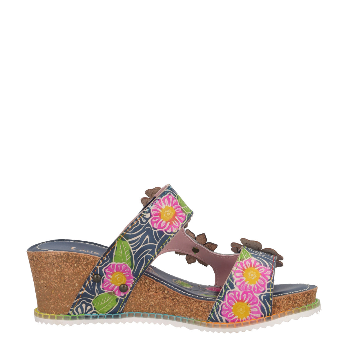 Ciabatte con Zeppa Donna Blu