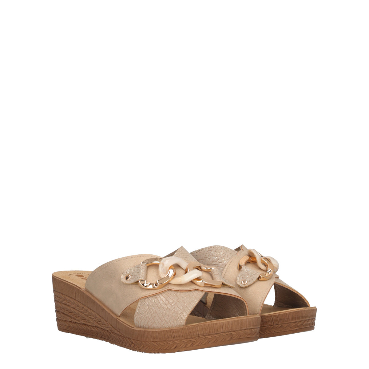 Ciabatte Comfort Donna Beige