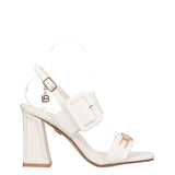Sandali con Tacco Donna Bianche