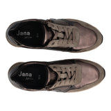 Stringate Donna Marrone e Beige