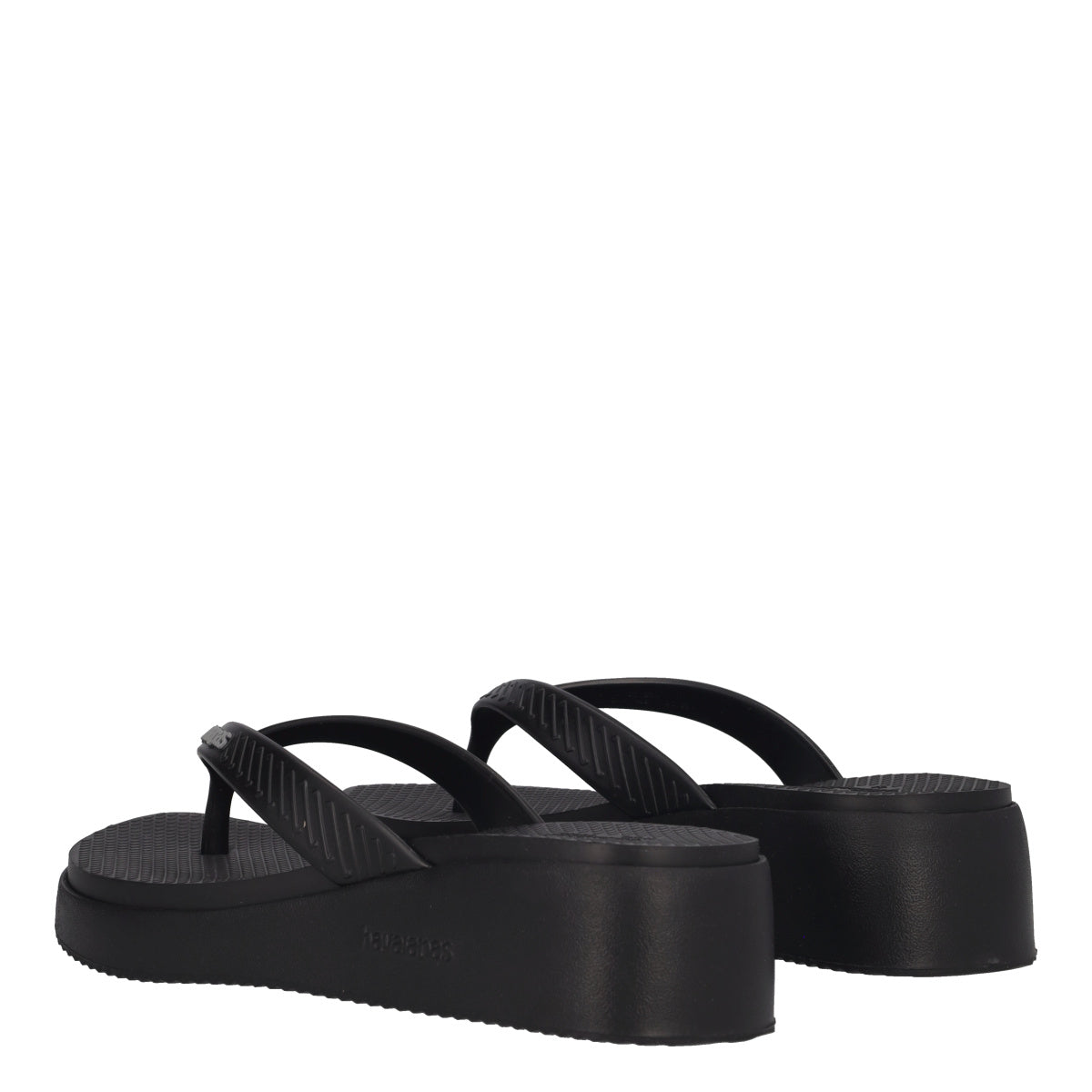 HIGH PLATFORM Infradito Donna Nere