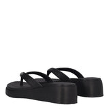 HIGH PLATFORM Infradito Donna Nere