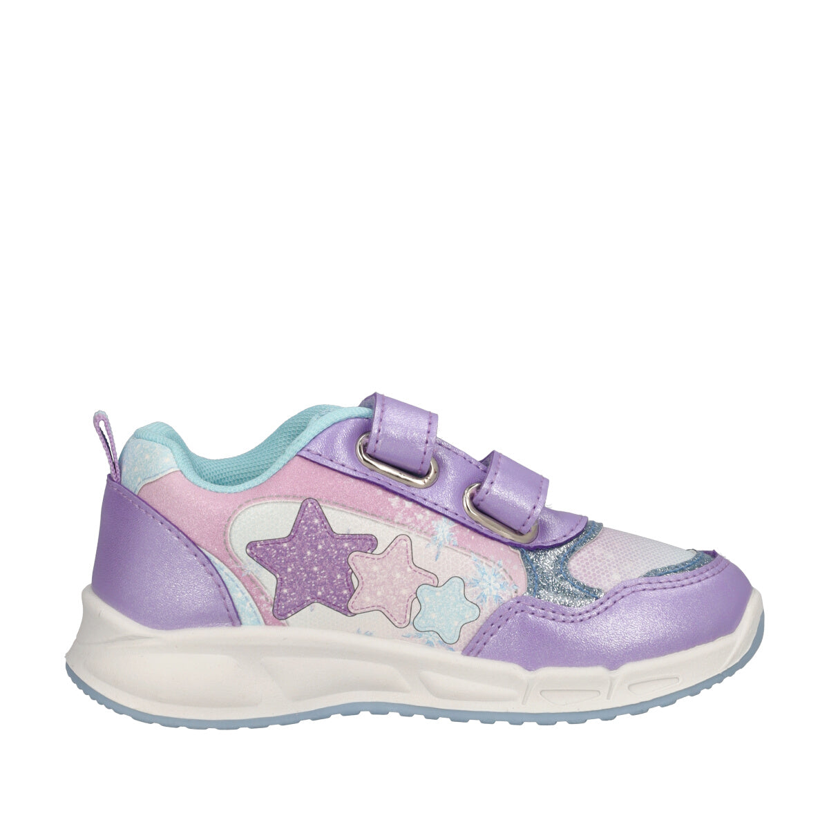 Sneakers Bambina Lilla Frozen con Luci