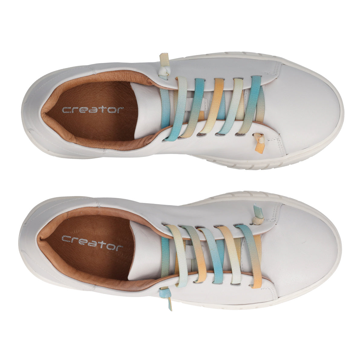 Sneakers Donna Bianche in Pelle