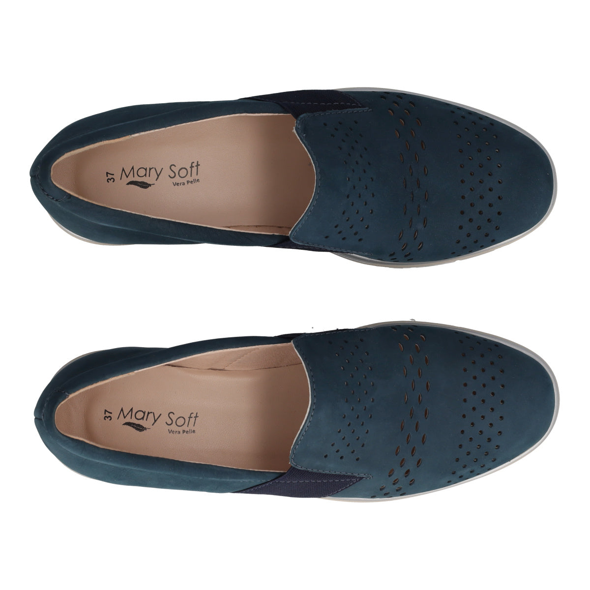 Mocassini Comfort Donna Blu