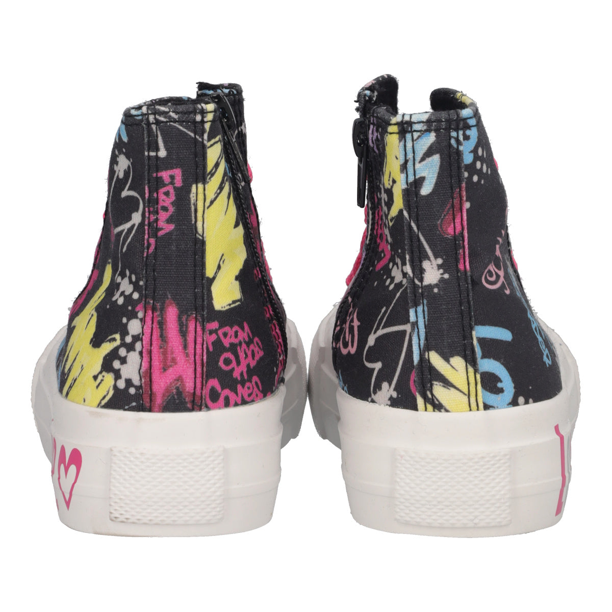 Sneakers Alte Bambina Nere