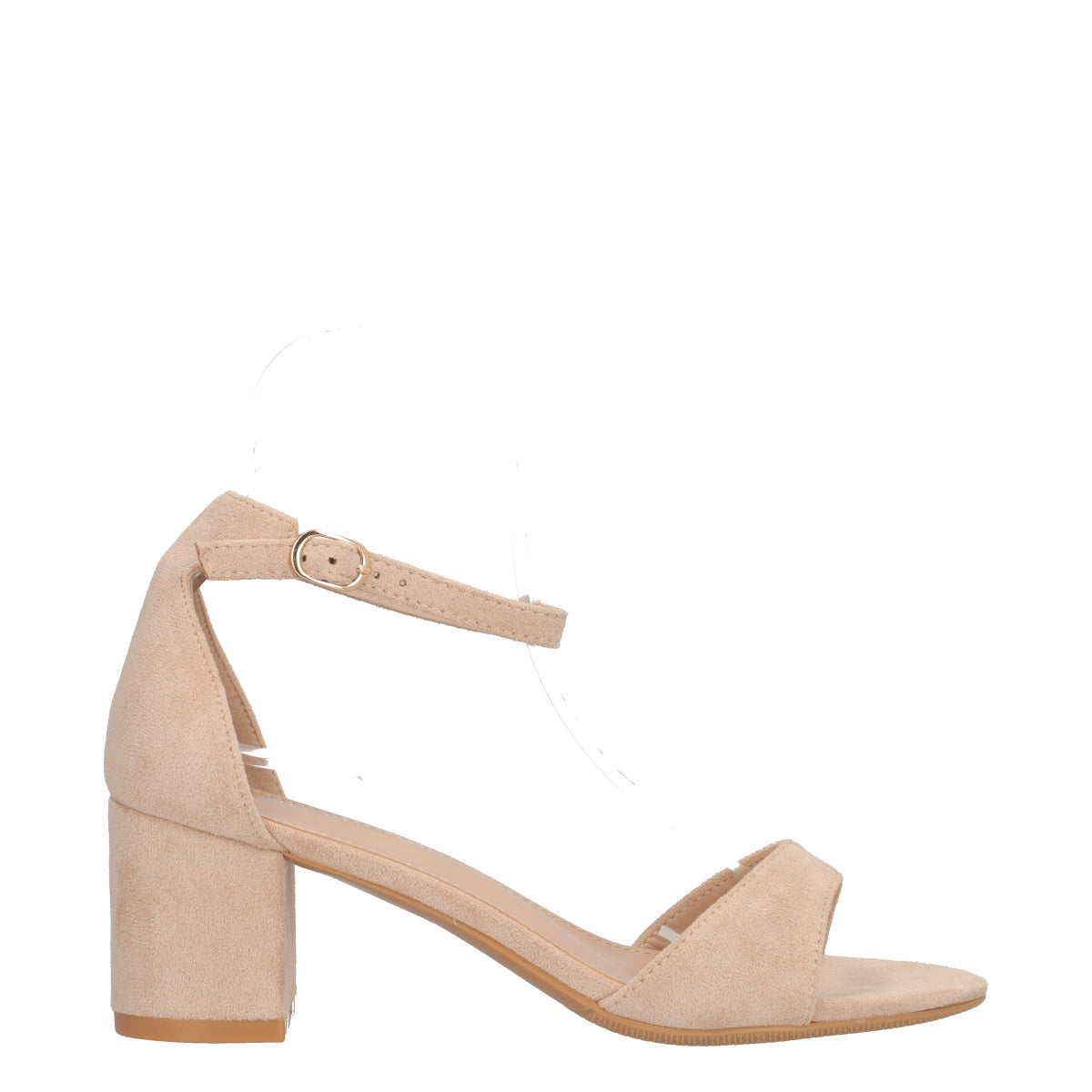Sandali con Tacco Donna Beige