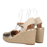 Espadrillas con Zeppa Donna Oro