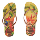 SLIM TROPICAL Infradito Donna Gialle