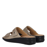 DAMI Ciabatte Comfort Donna Platino