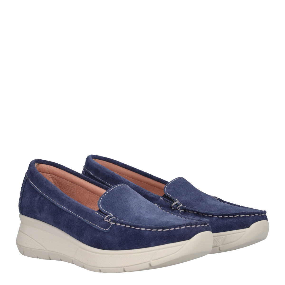 Mocassini Donna Blu