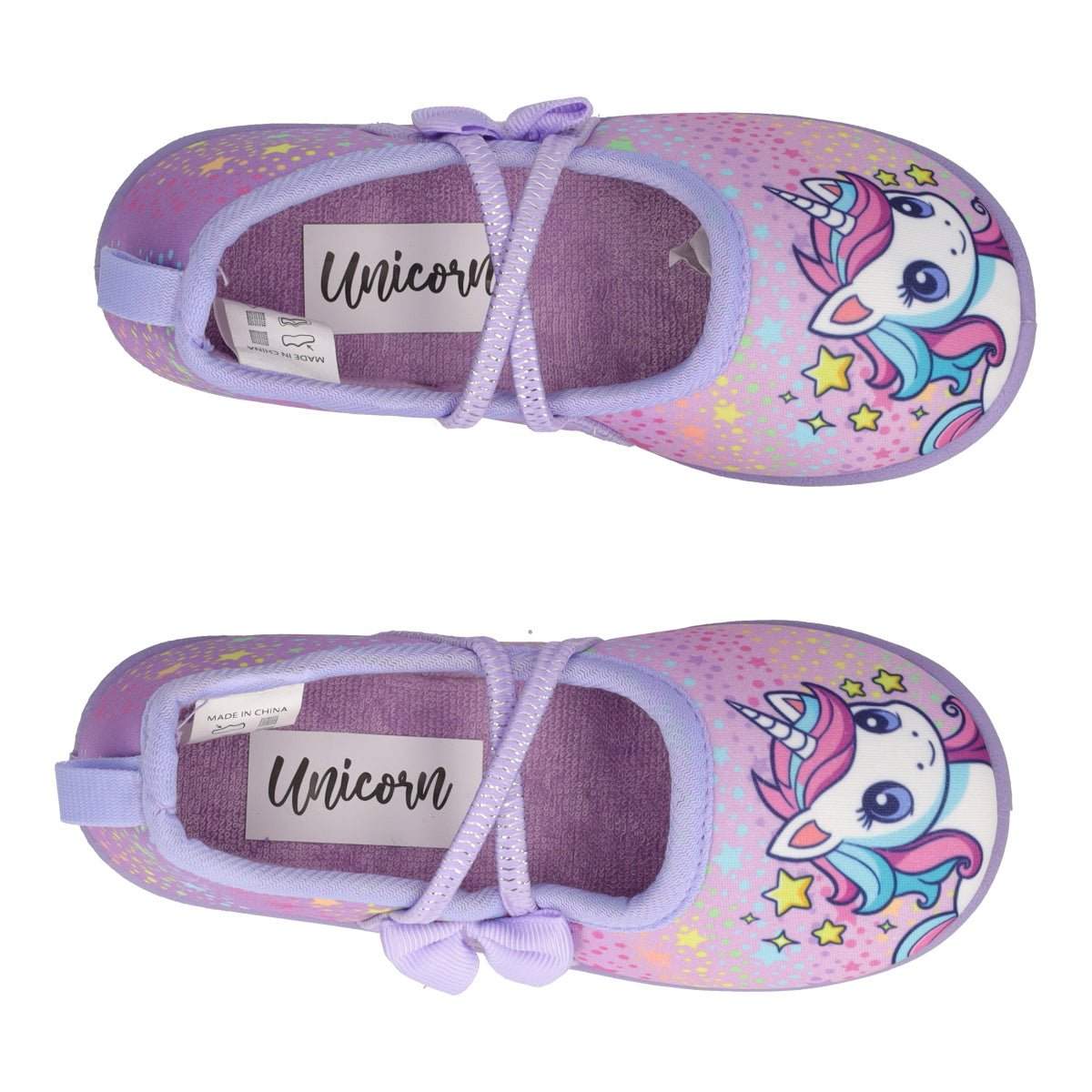 Pantofola Bambina Lilla - Unicorns