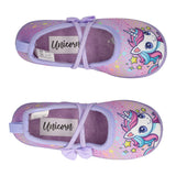 Pantofola Bambina Lilla - Unicorns
