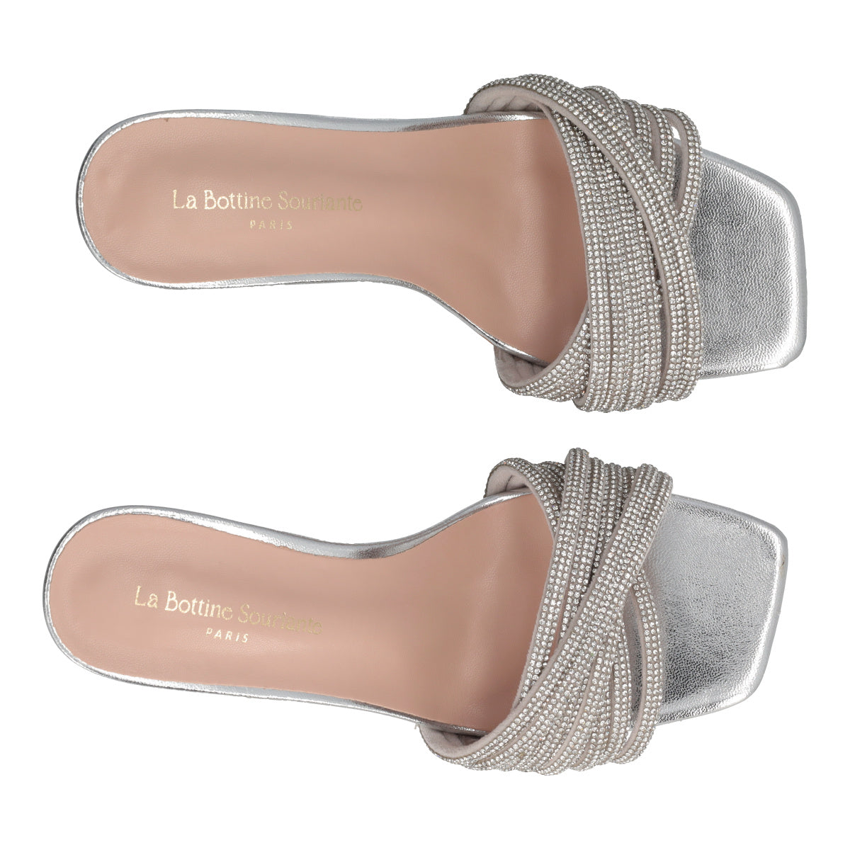 Ciabatte Moda Donna Argento
